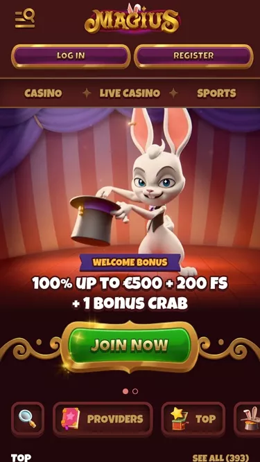 Bonus bez depozytu Magius